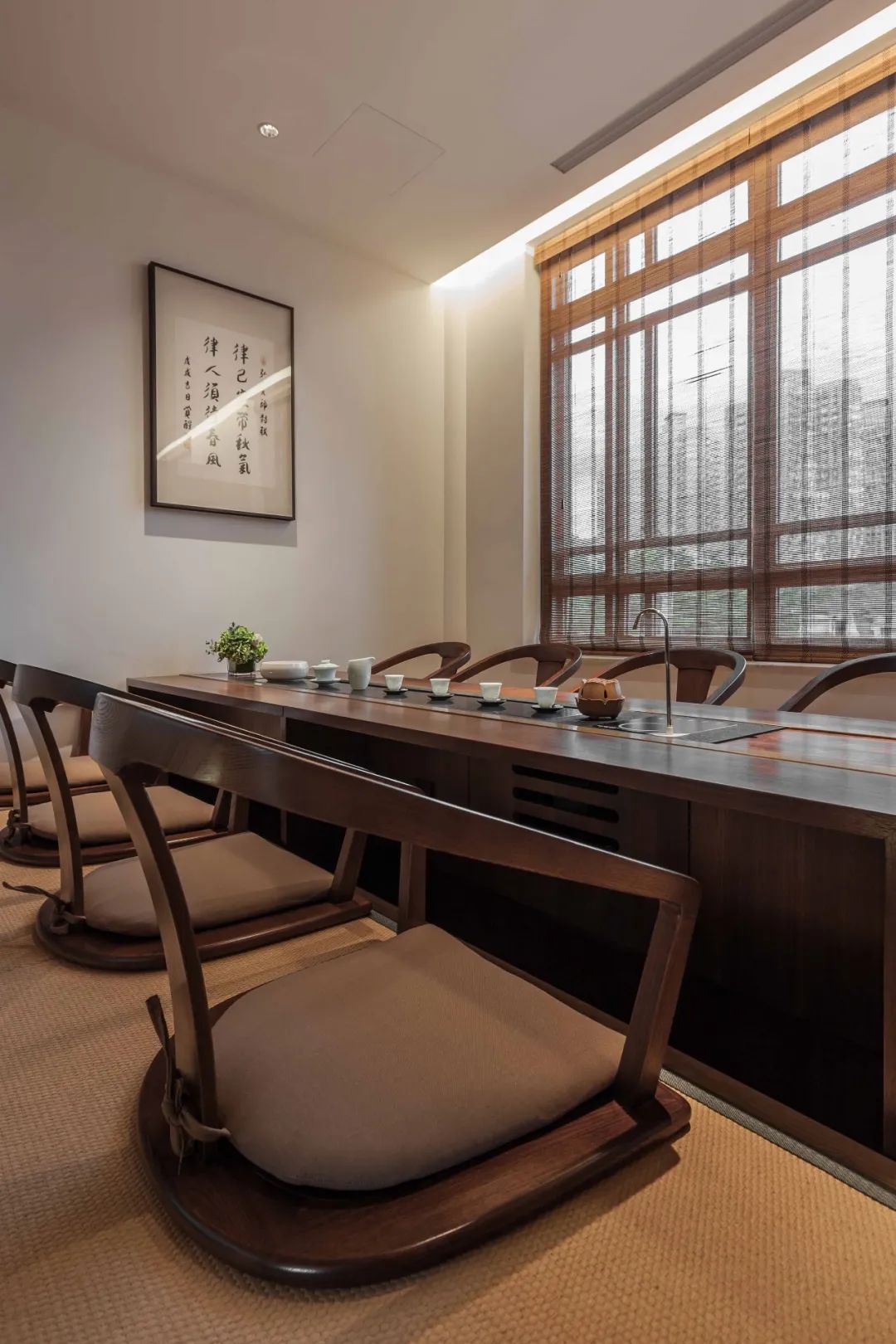 禅意盎然，都市解毒——上海玉佛禅寺茶室-40