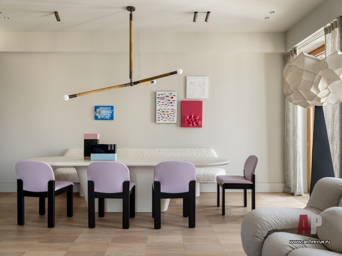 两居室折衷风格公寓设计-25