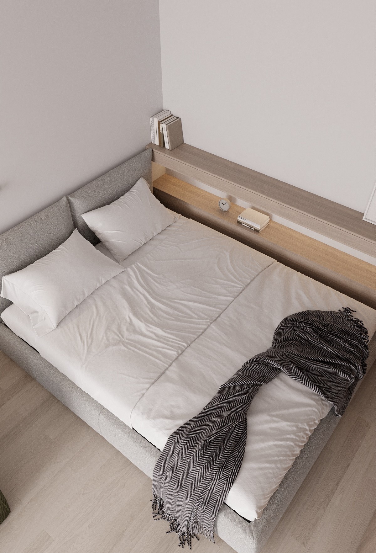 浅色系小空间公寓设计 超舒适-12