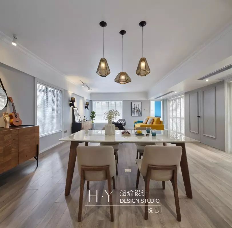 深圳涵瑜设计新作 | 悦己,北欧时尚的幸福家园-34