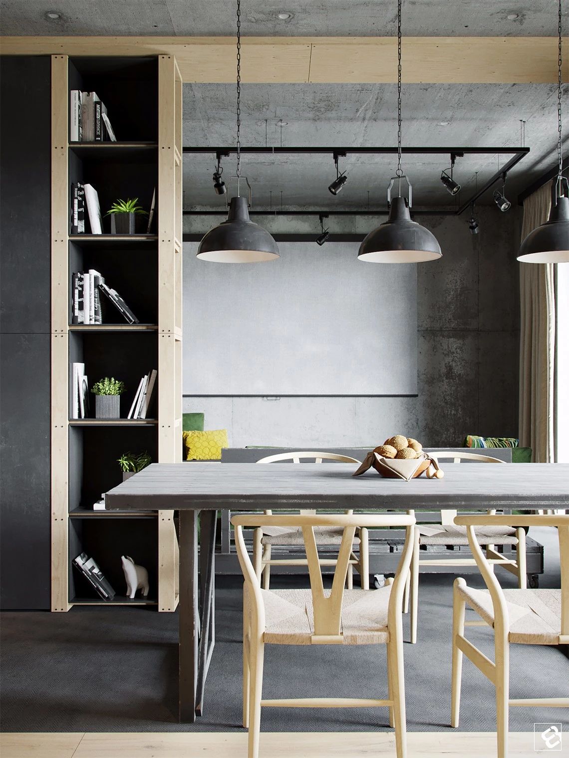 轻工业风 LOFT 住宅设计丨Form8 studio-33