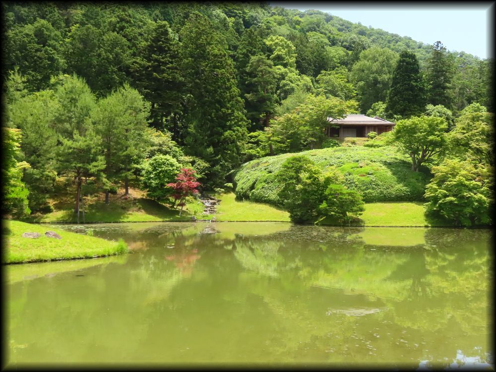 修学院离宫上离宫,隣雲亭与浴龍池-15