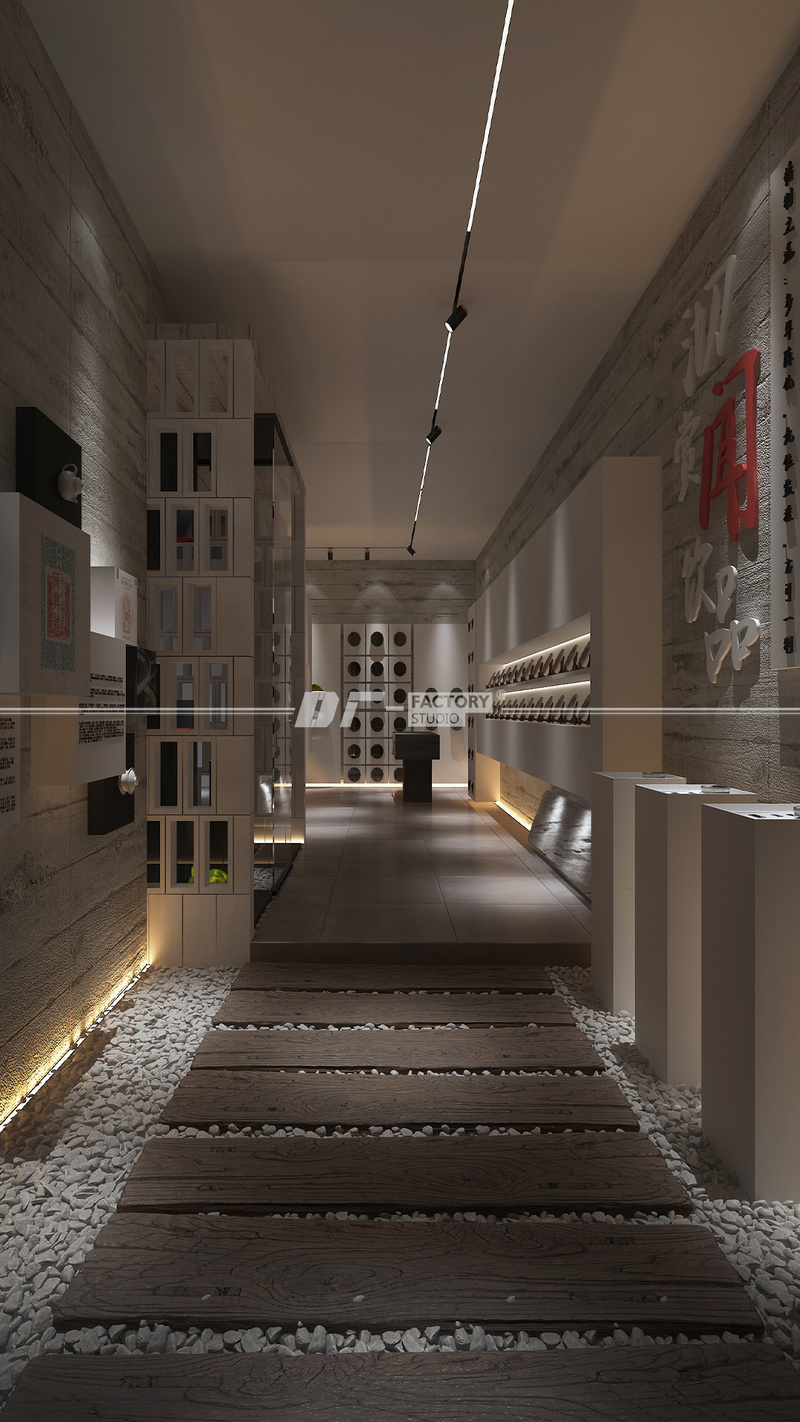 鱼骨设计·易武同兴号旗舰店丨昆明鱼骨视野室内装饰设计咨询有限公司-14