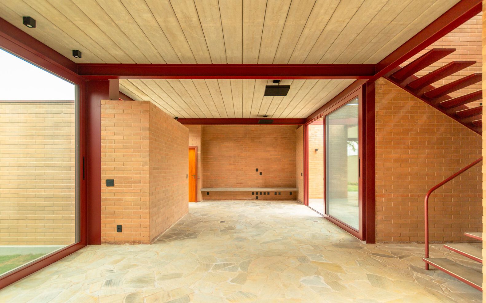 巴西 Itatiba House 现代别墅设计丨24 7 Arquitetura-21