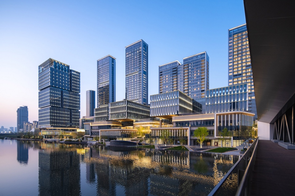 杭州亚运村万科日耀之城滨水商业项目丨中国杭州丨HKS-9