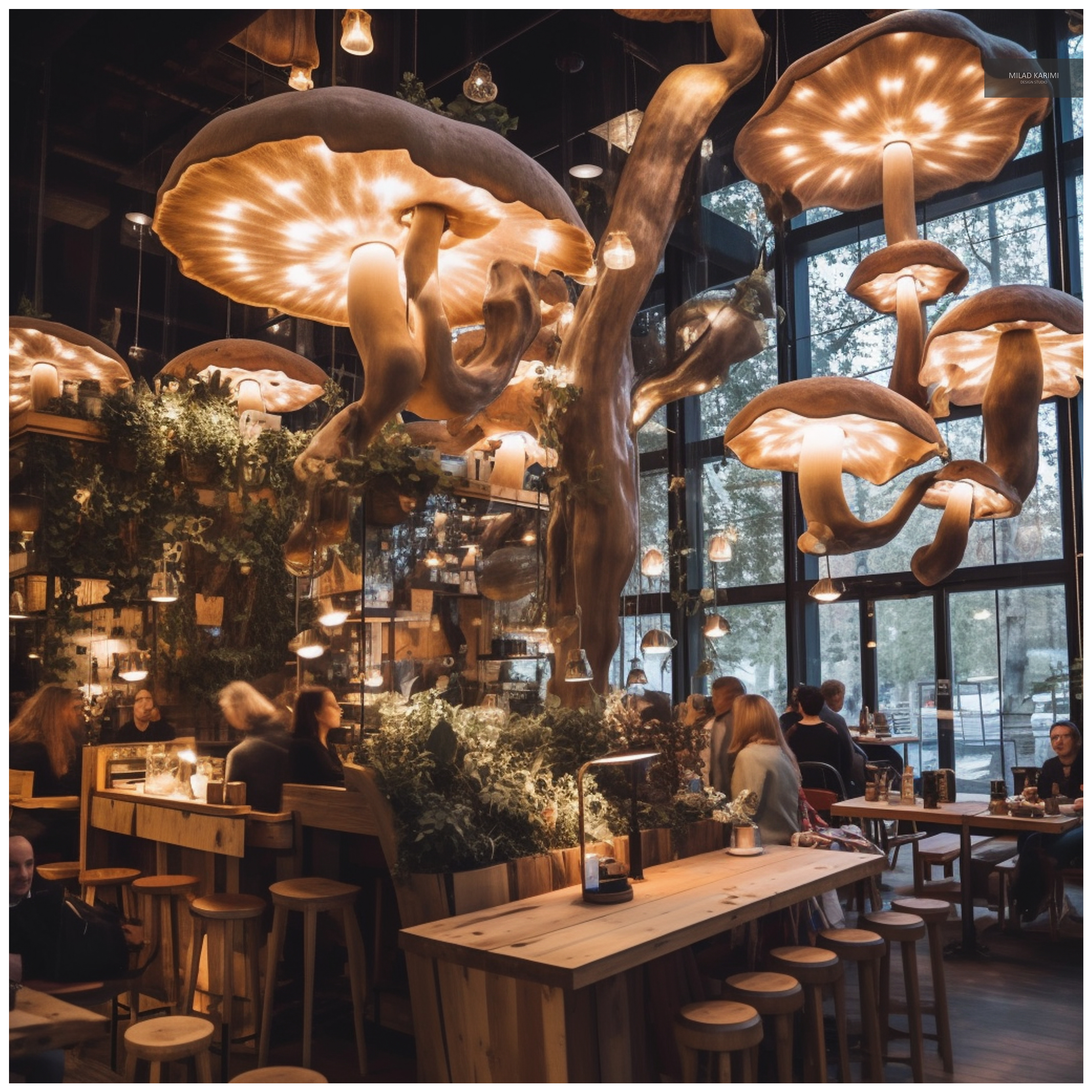 Mushrooms in Interior Design - Part 02-0