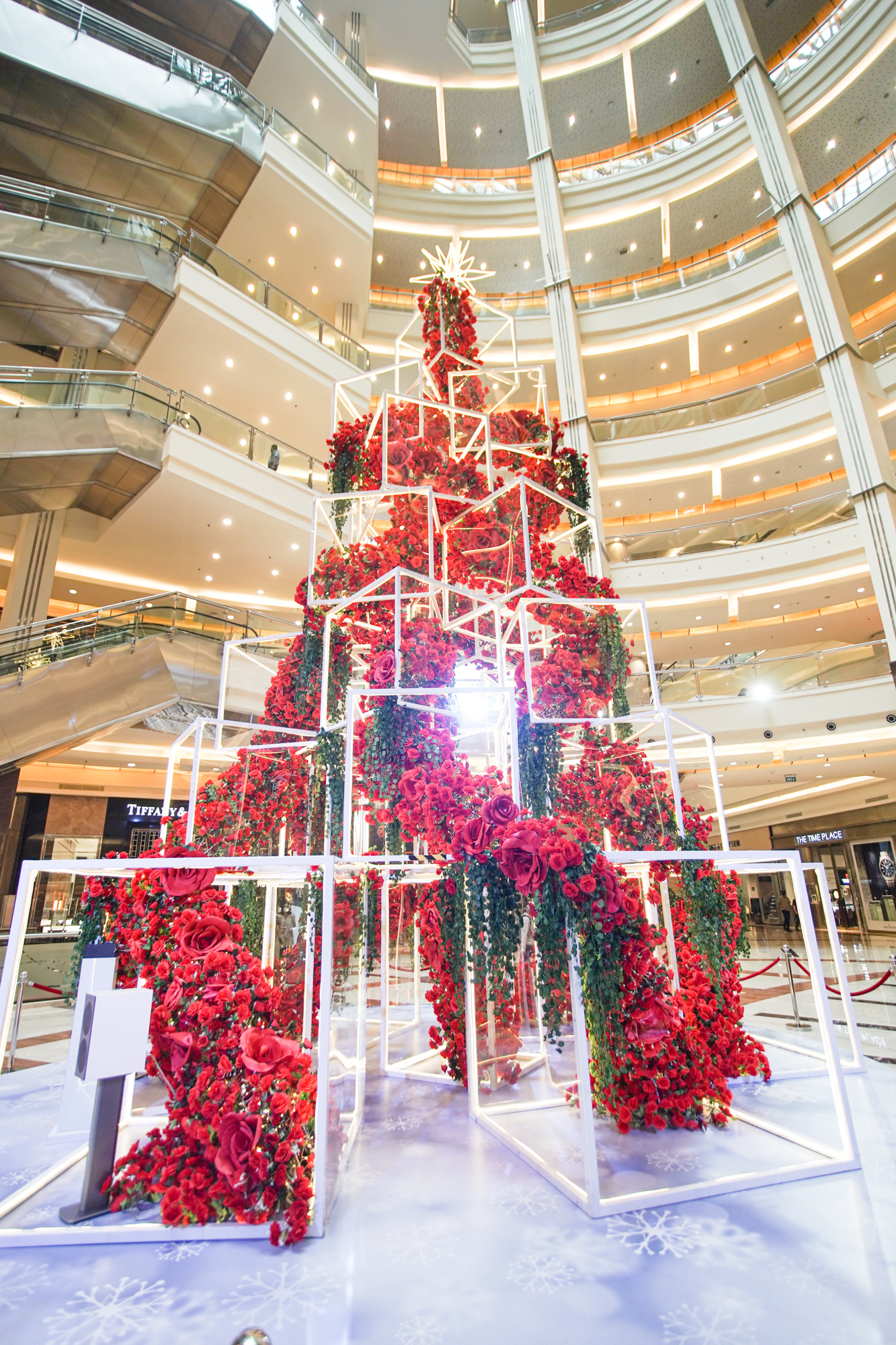 Petals Of Hope - Xmas VM Mall Decor Installation-1