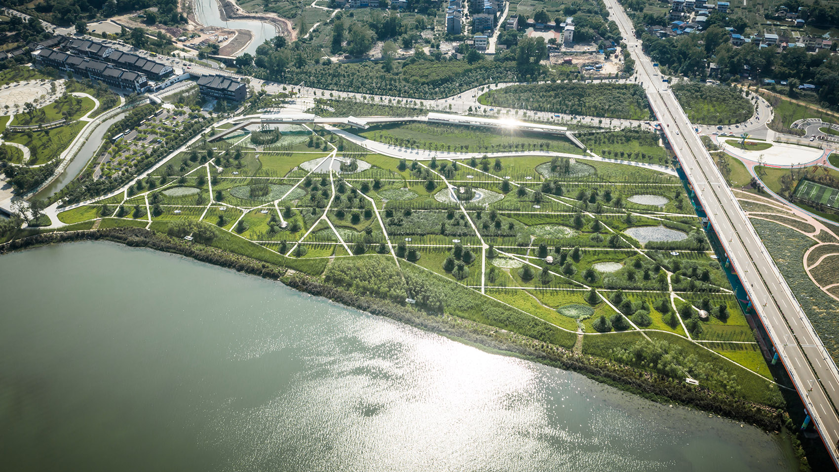 重庆潼南大佛寺湿地公园 / 土人设计-59