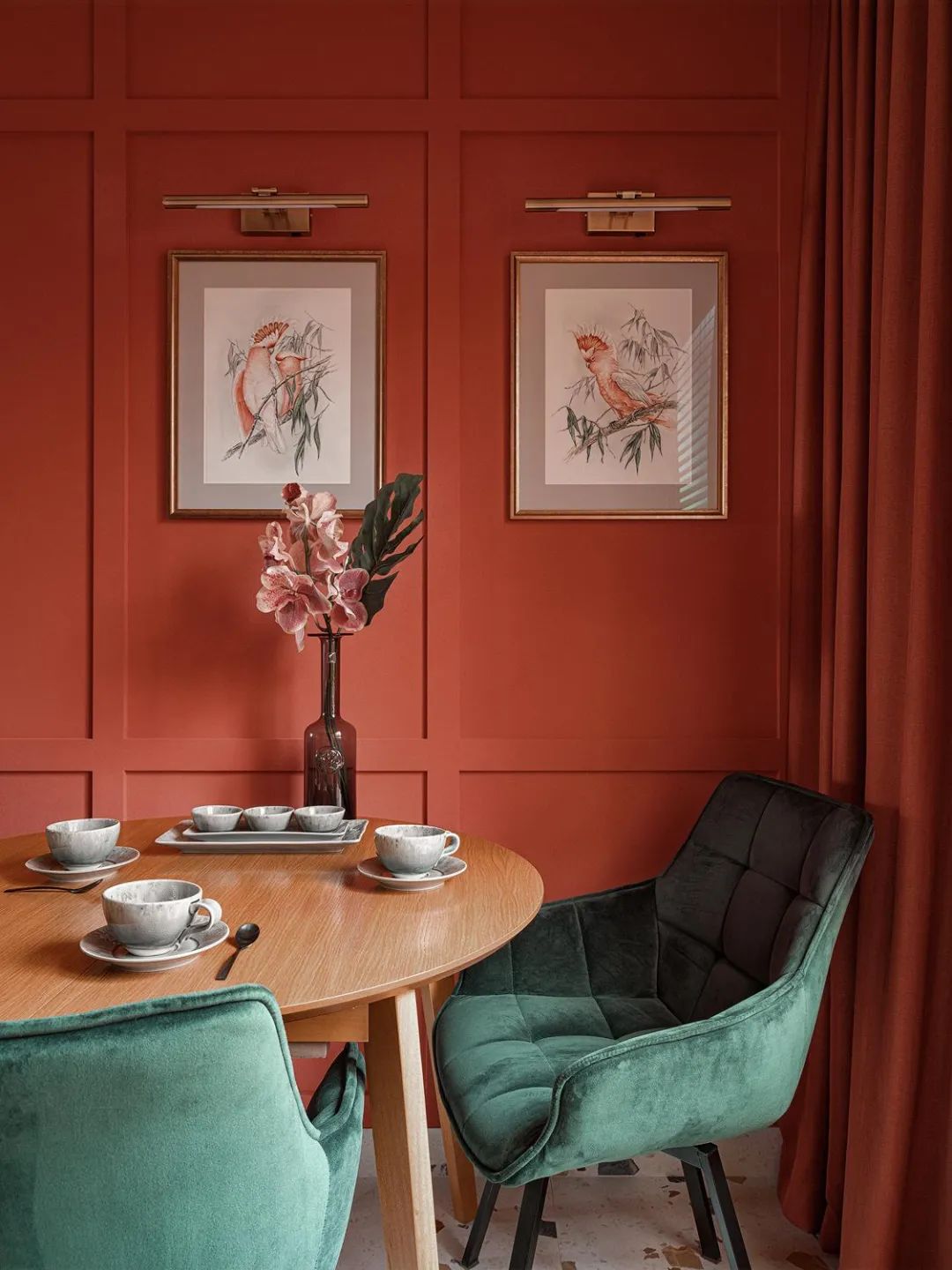 色彩斑斓的复古空间丨Yu Design Studio-34