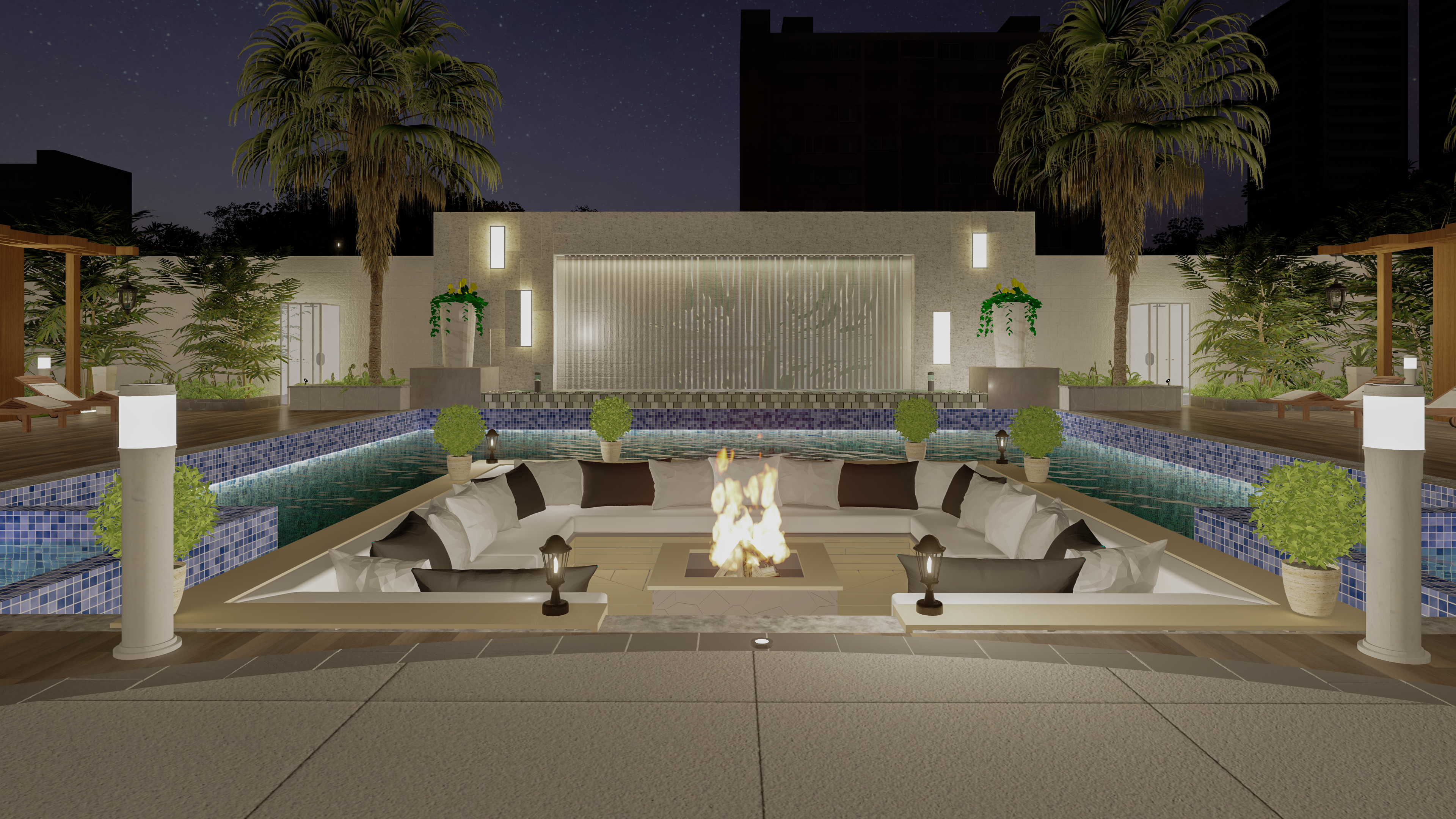 classic garden design - villa -SHARJAH-33