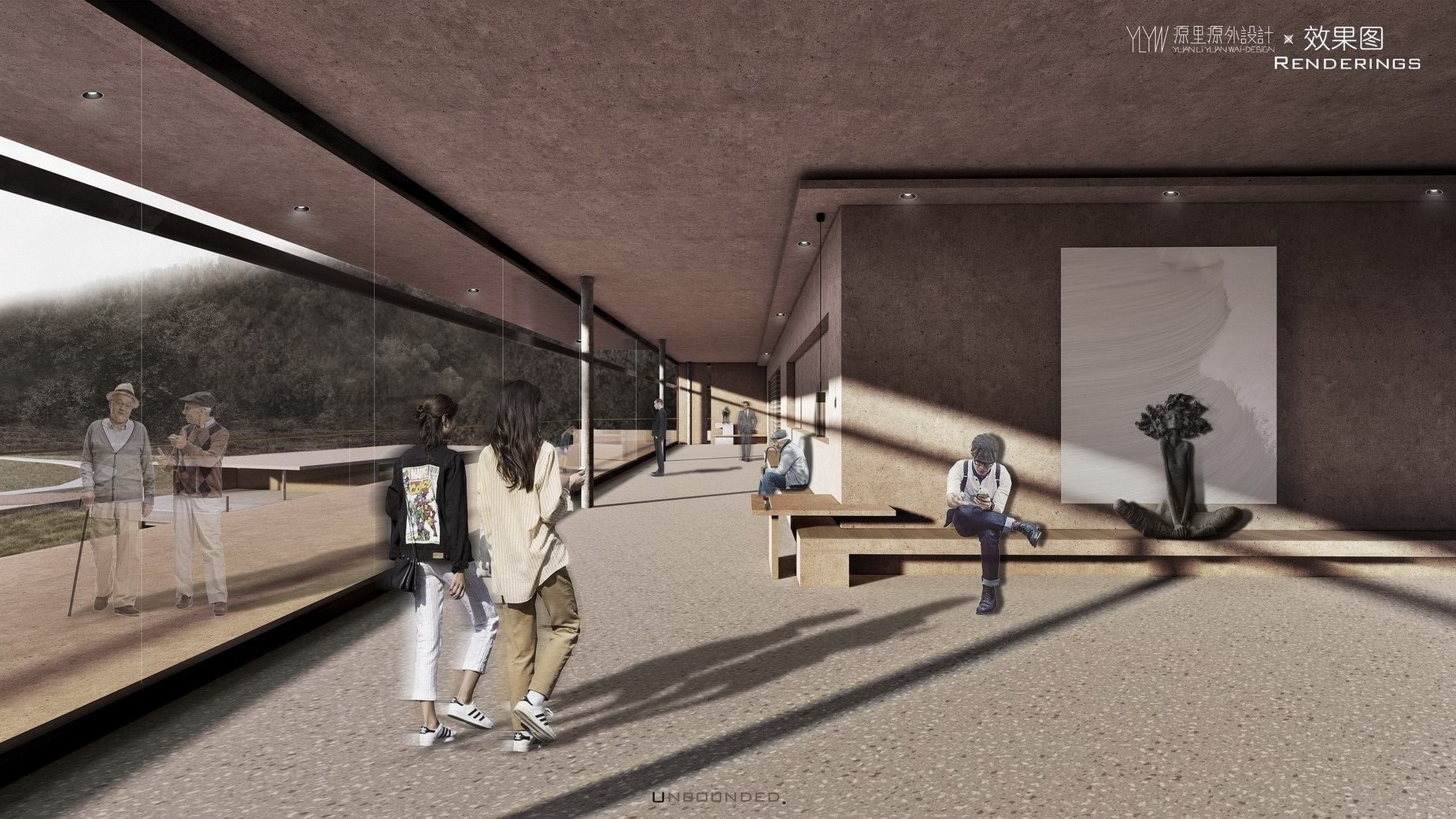 / YLYW | 无界-社区休闲空间设计-58
