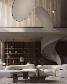 "AUTUMN SCENERY" LIVING ROOM