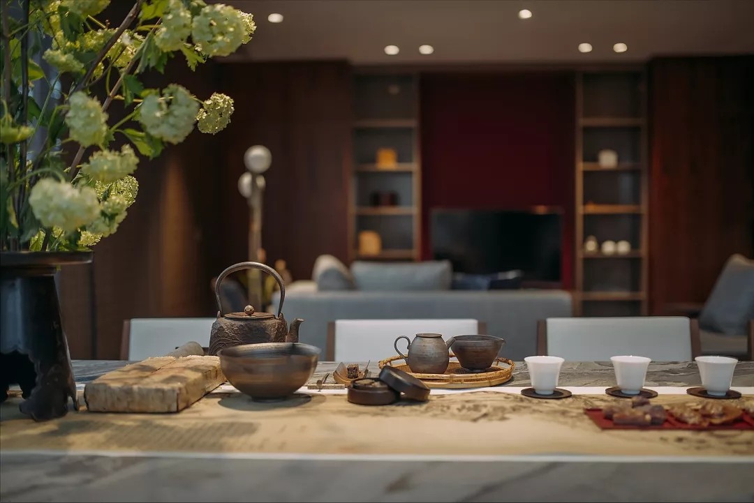 新文人主义宅邸 | 五行元素与现代艺术的完美融合-31