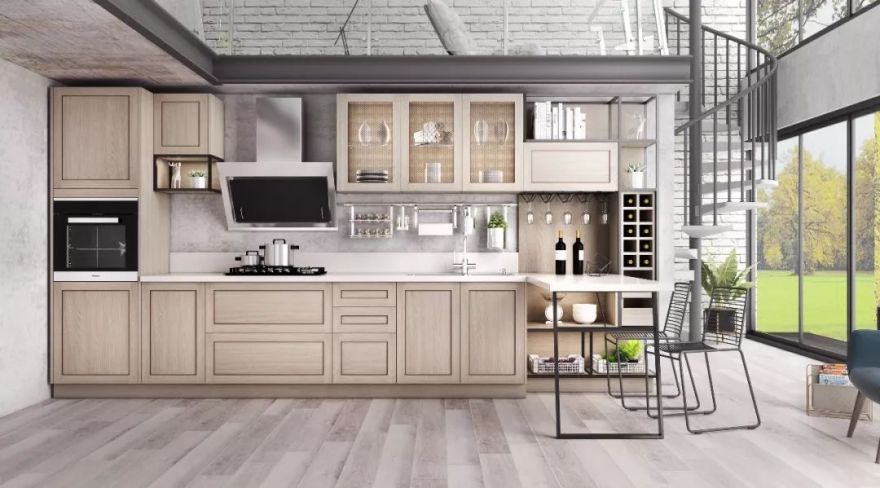 工业风=简陋毛坯房?错!你绝对没想到厨房还能这么装!-18