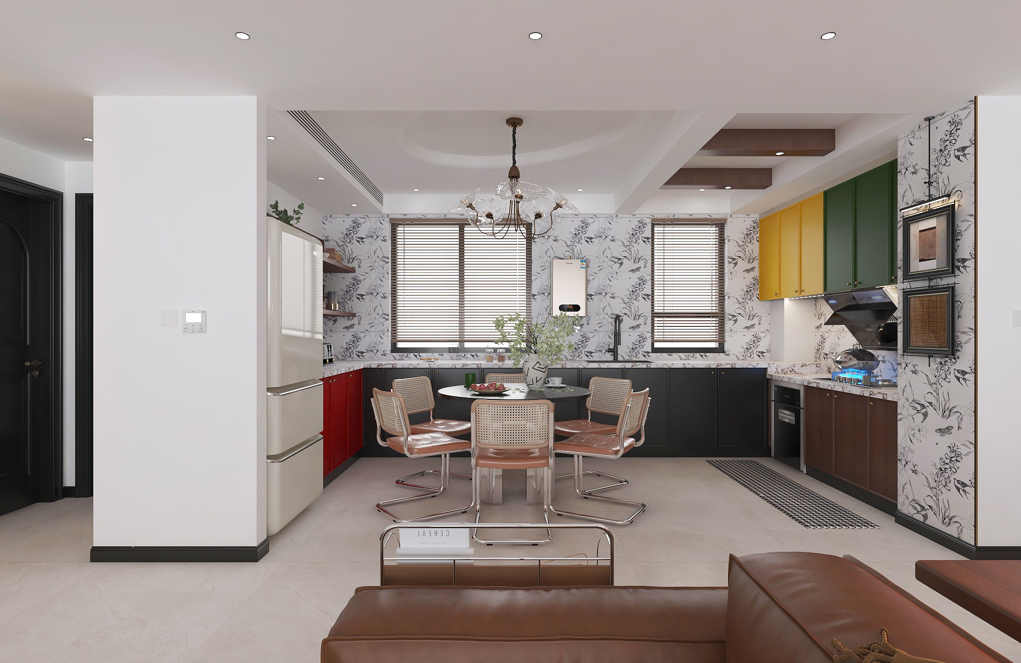 成年人的家//中古包豪斯多巴胺颜色-4