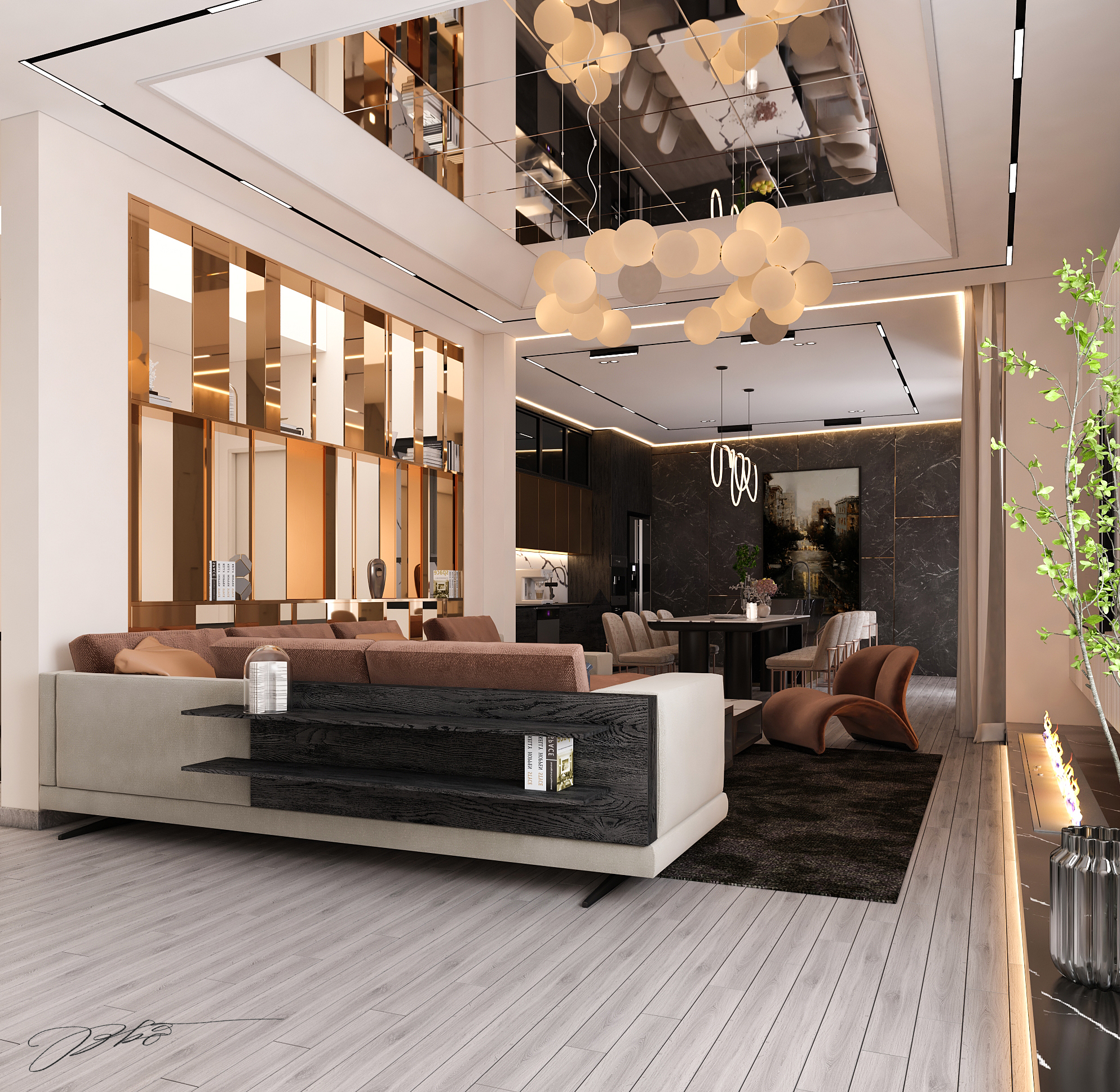 A·L 现代室内装饰丨A.L INTERIOR-6