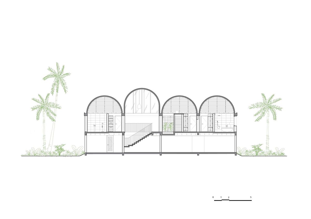 越南 Ben Tre 河畔宁静别墅 | VTN Architects-22