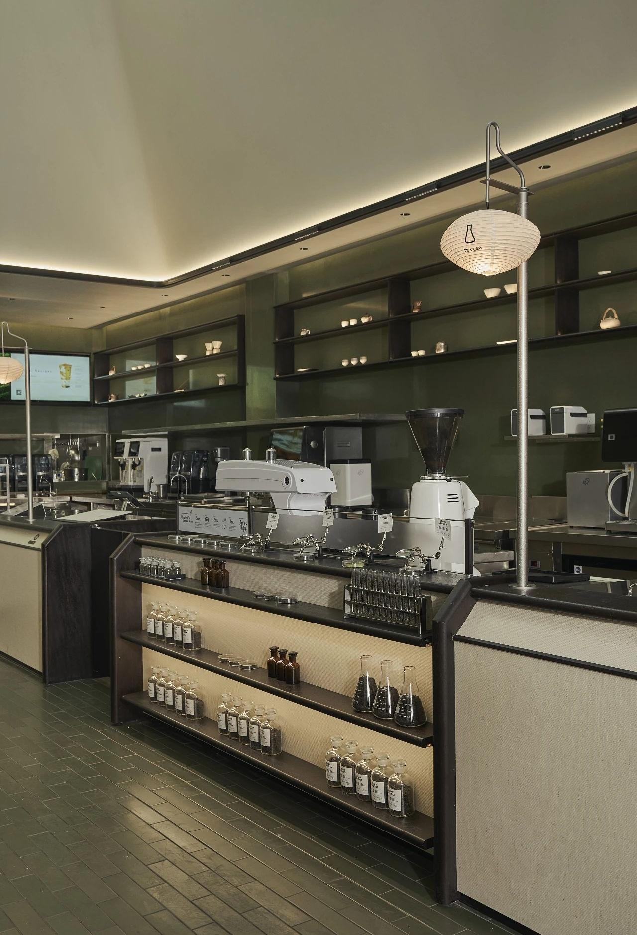 喜茶美国纽约时代广场TAELAB海外首店空间设计丨Leaping Creative立品设计-11