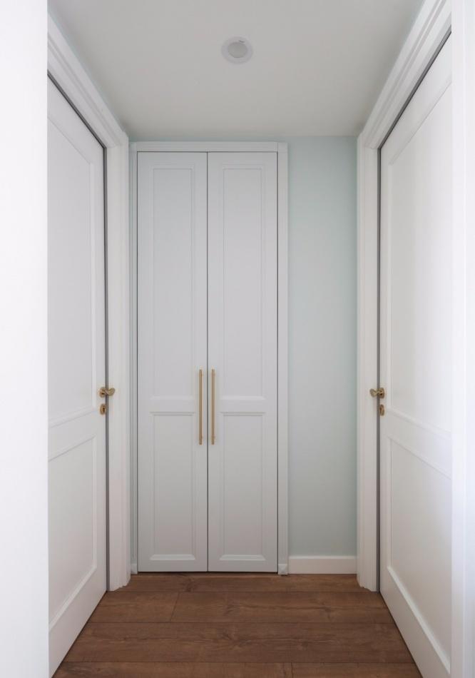 100㎡精装房变身复古轻奢，两代人的生活艺术-51