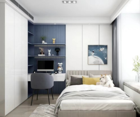 美的云筑 102㎡现代简约风户型解析丨仟业装饰-78