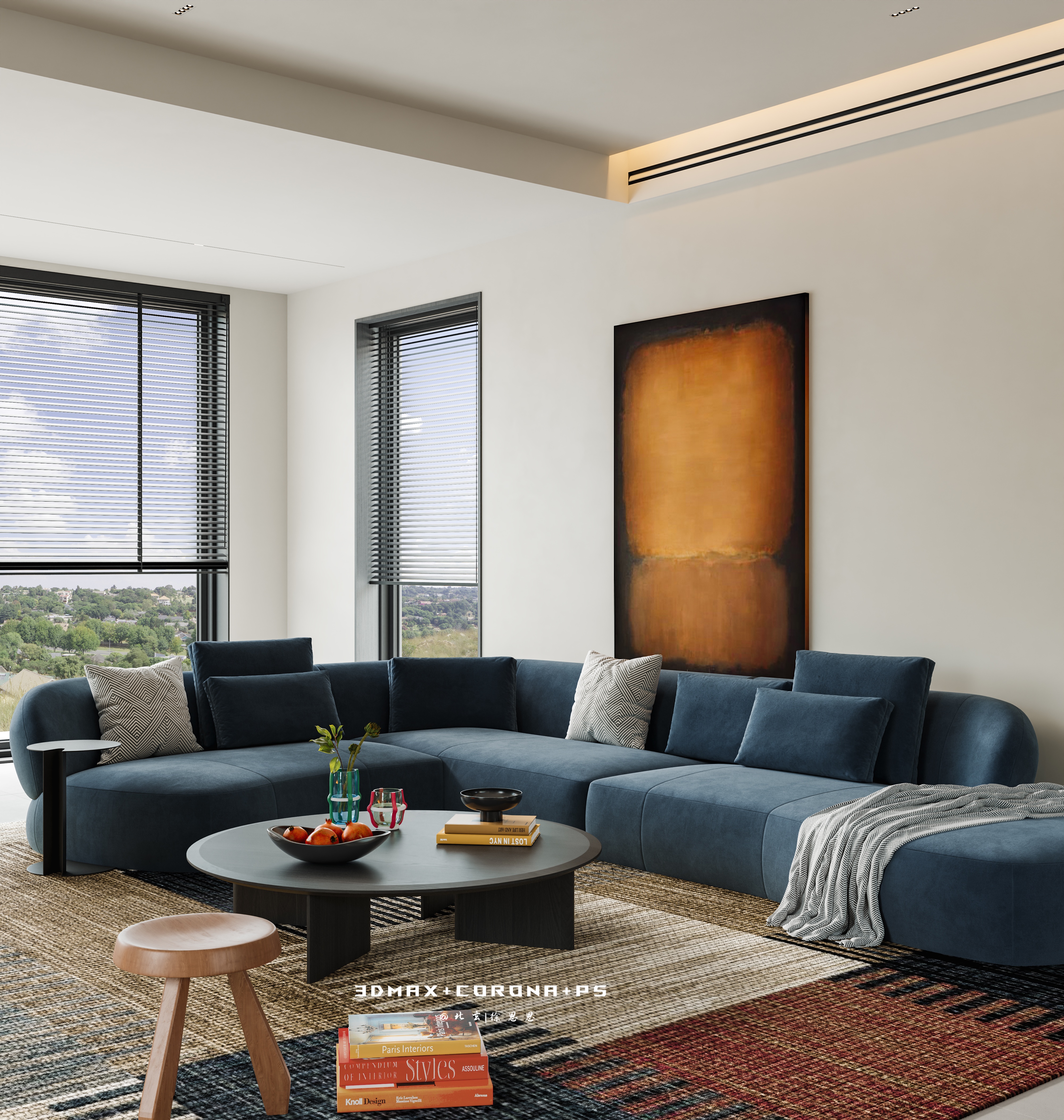 真的照片级了！探寻空间的简约之美，现代家居住所-4