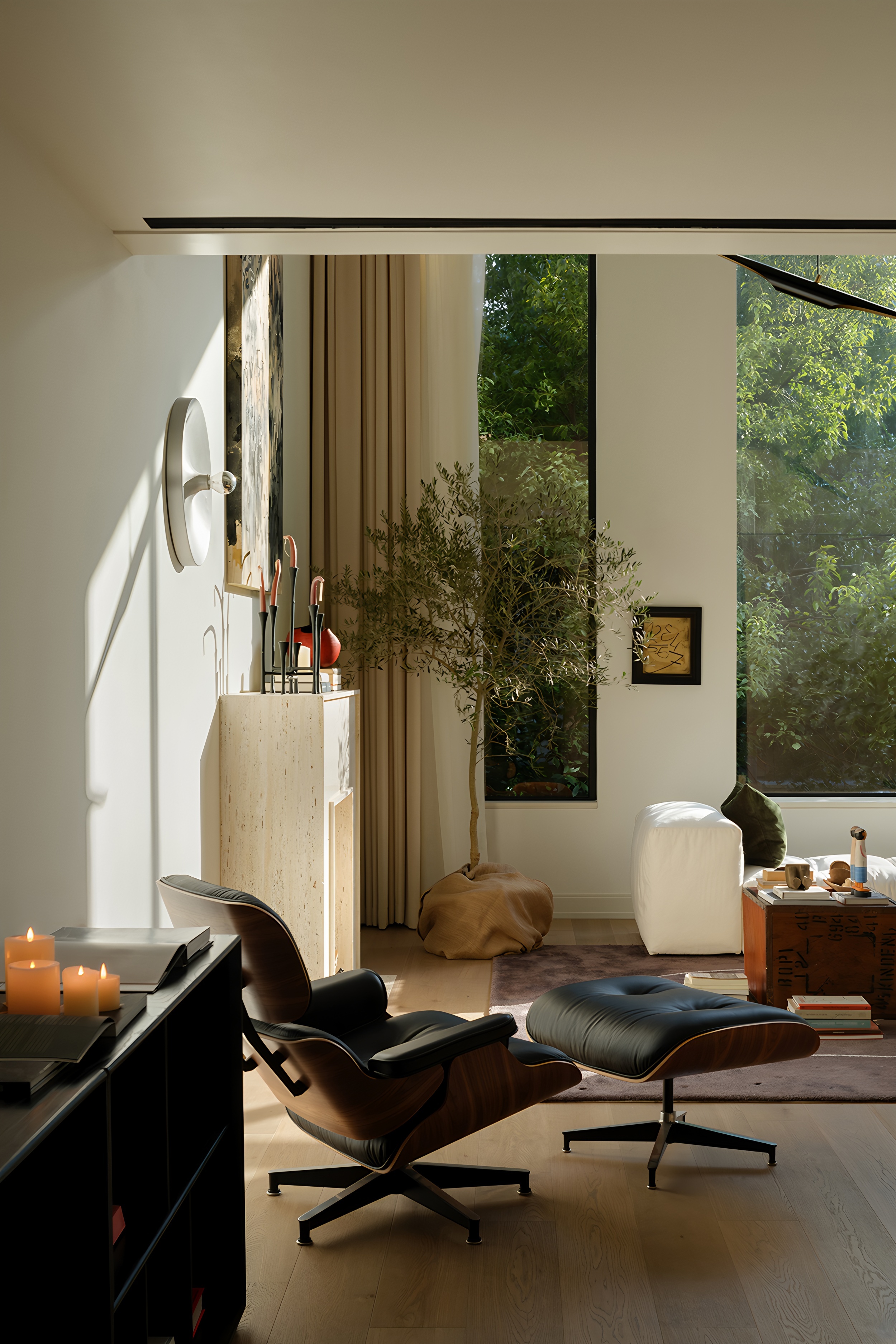 上海青浦区450㎡静谧极简 · 谭卓设计丨中国上海丨谭卓设计工作室-1