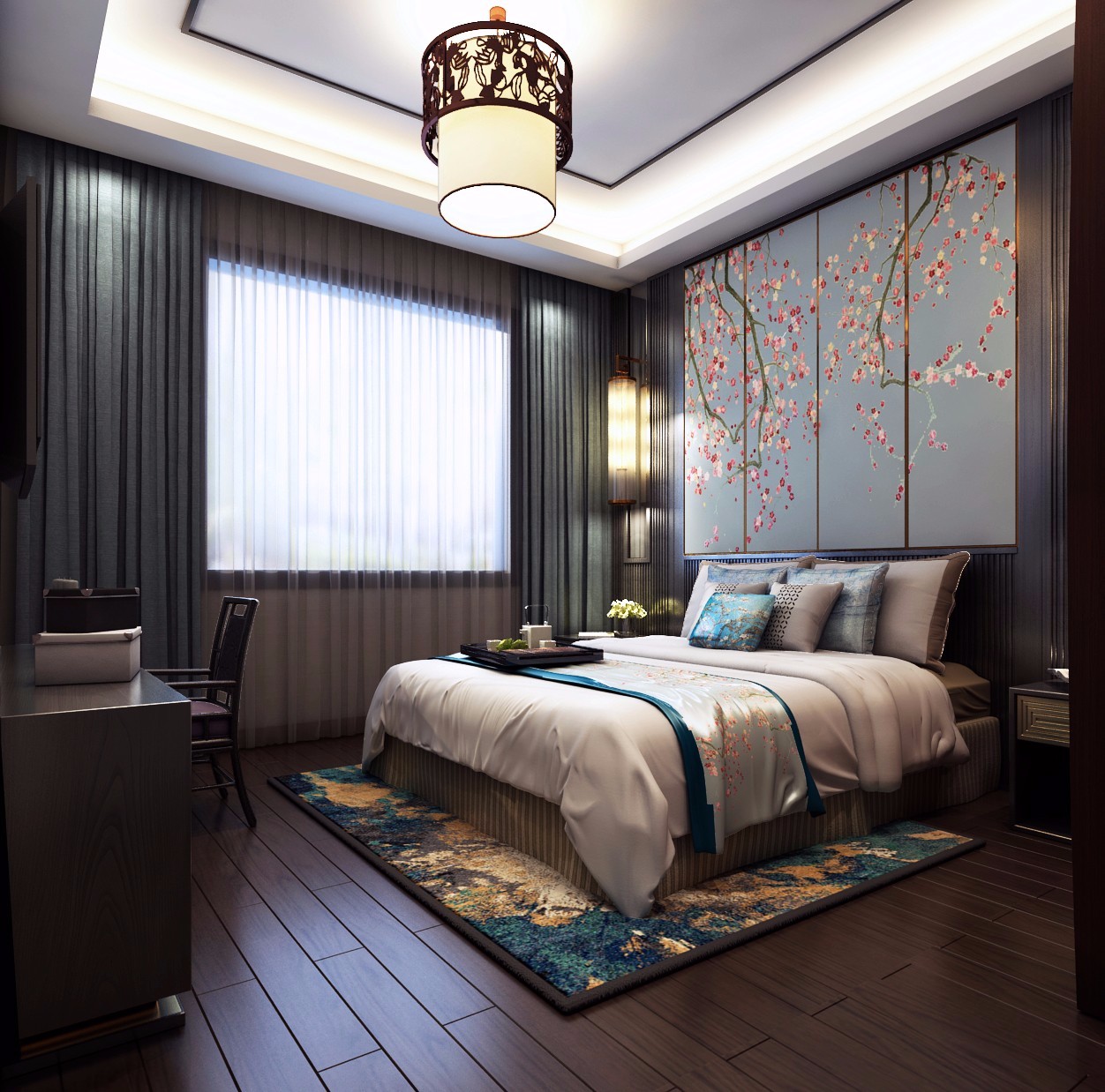 新中式北京沙河——无双别墅-8