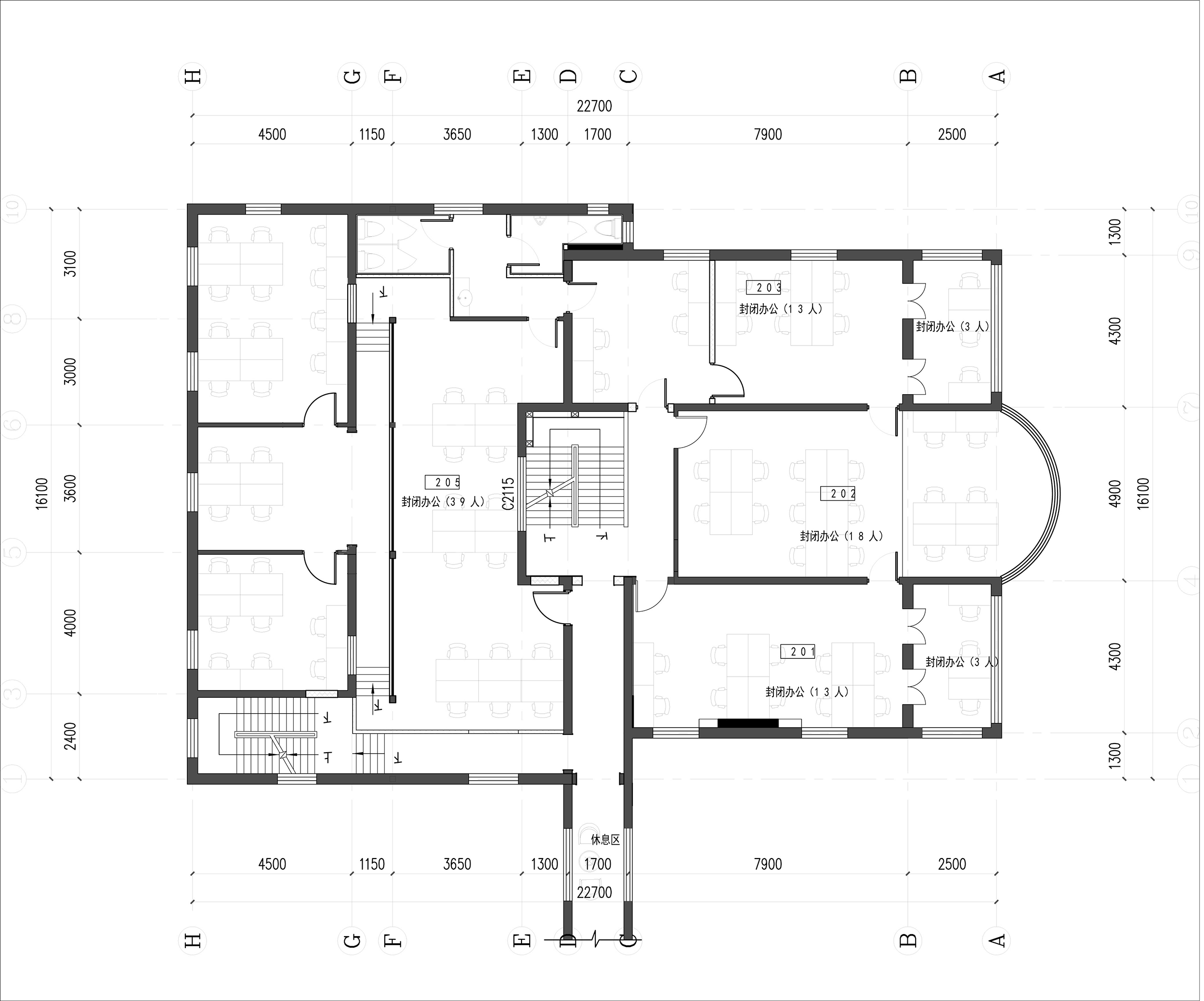 创邑Space愚园路空间改造-38