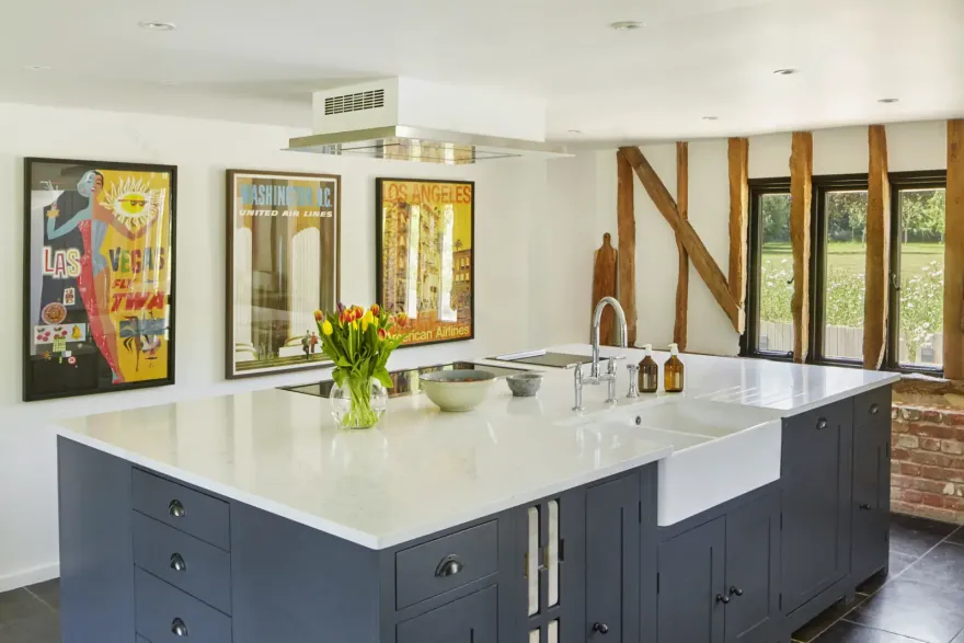 古典英伦风 | 18 世纪肯特郡谷仓的现代重生-6