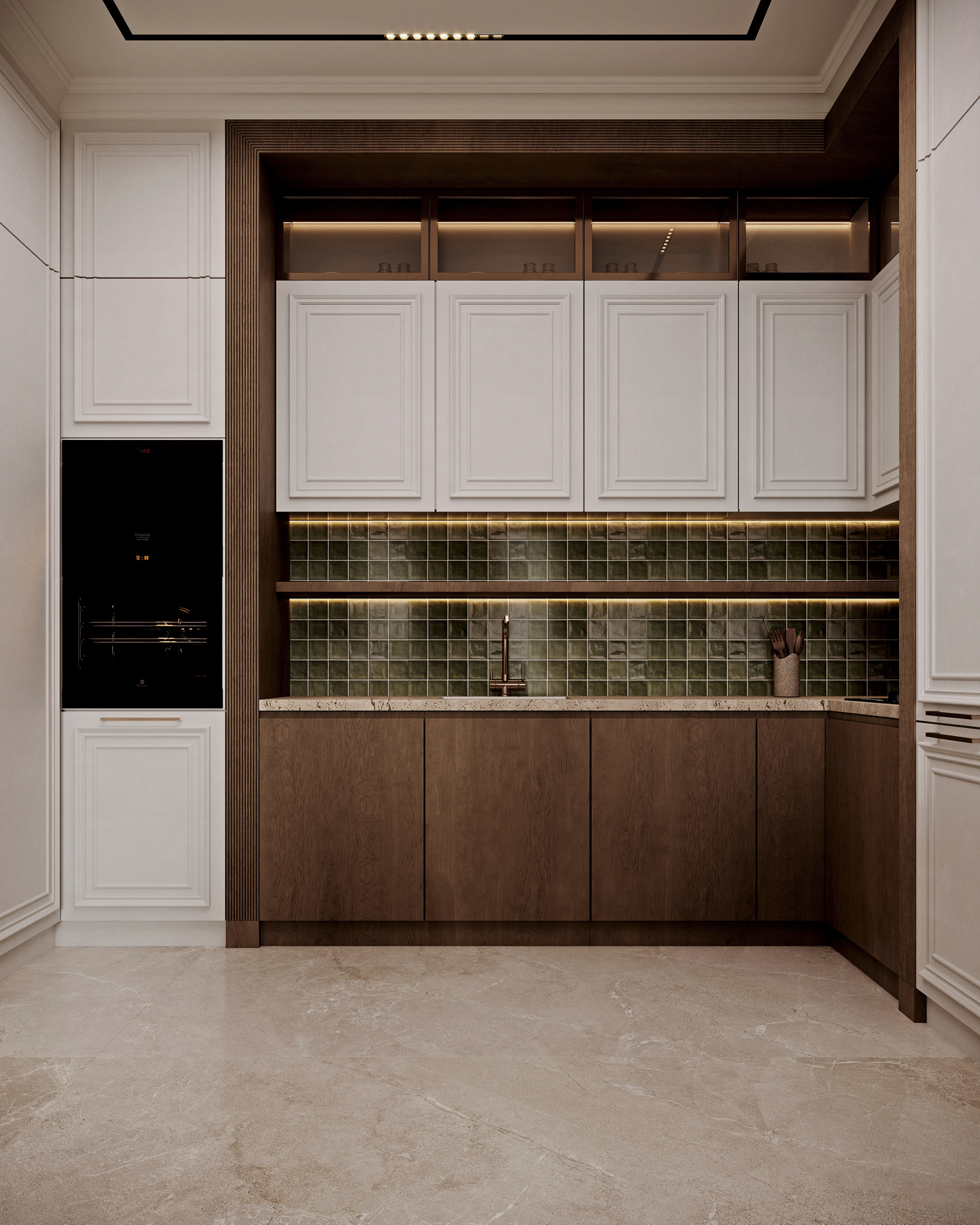 家庭区域一 现代新古典主义丨沙特阿拉伯丨Yara Abdelmonem-38