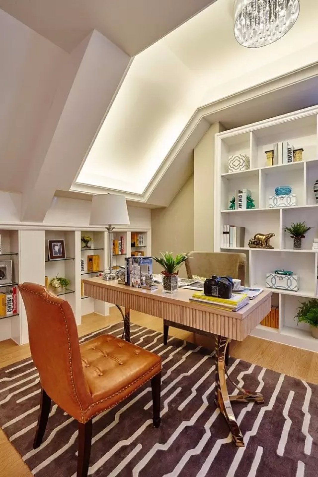 罗马假日——天津市星河上叠别墅样板房-12