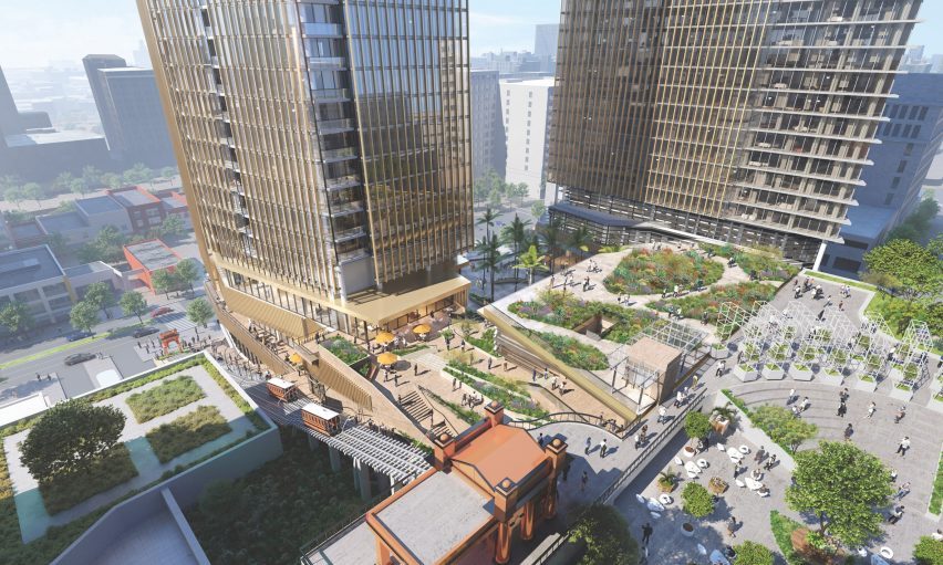 洛杉矶 Angels Landing 塔楼丨美国洛杉矶丨Handel Architects-6