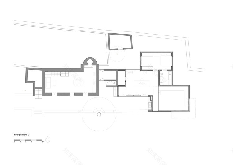 葡萄牙马德拉岛乡村景观中的典型马德兰房屋翻新与扩建-11