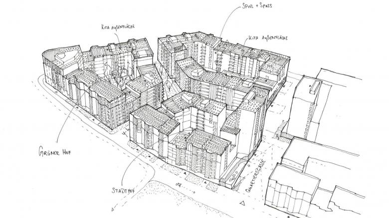 拜尔斯道夫 1 号工厂 - 住宅区丨德国汉堡丨Duplex Architekten-2