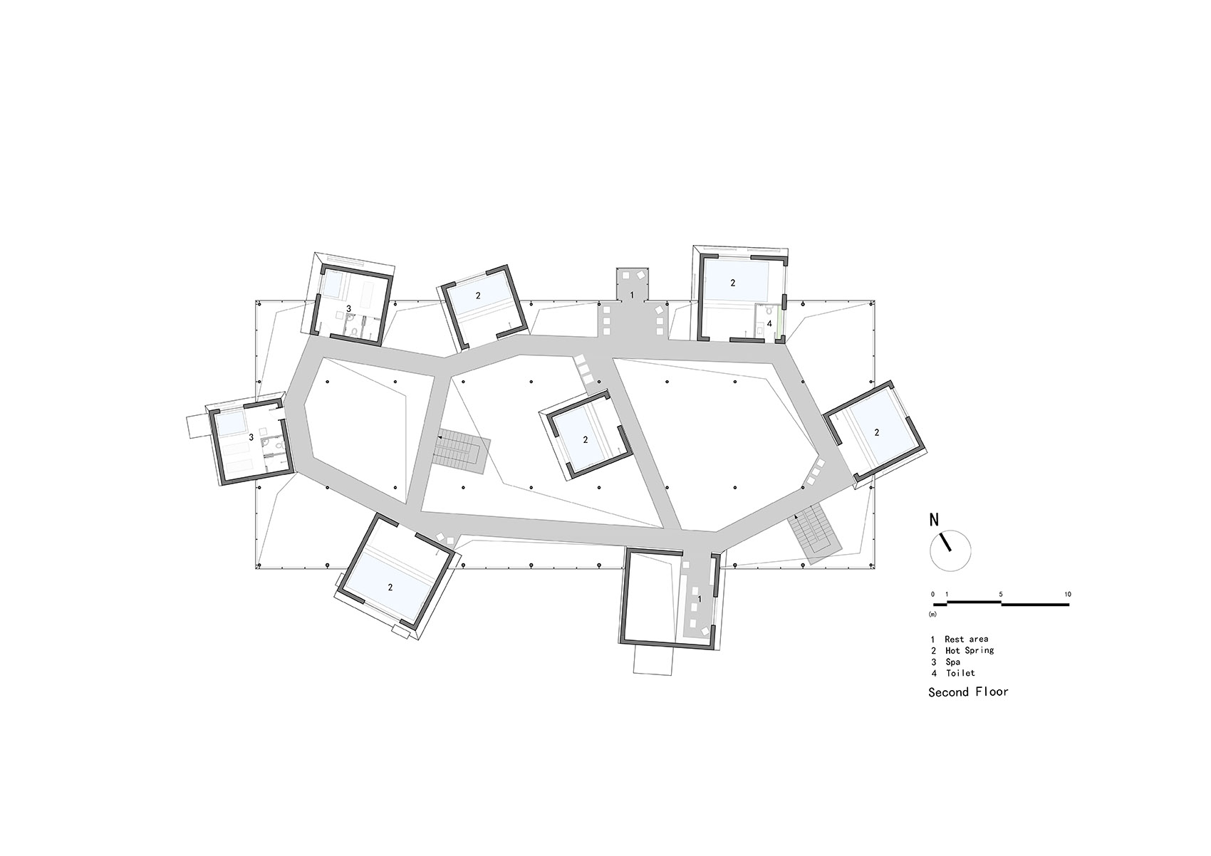 森之谷温泉中心，承德 / B.L.U.E. 建筑设计事务所-119