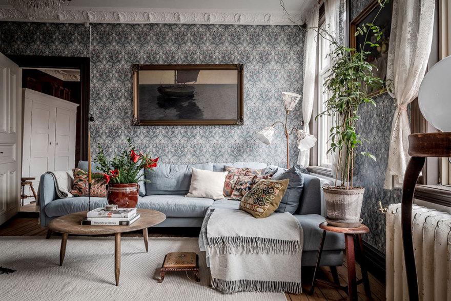 复古瑞典公寓,时光之旅的魅力住所-25