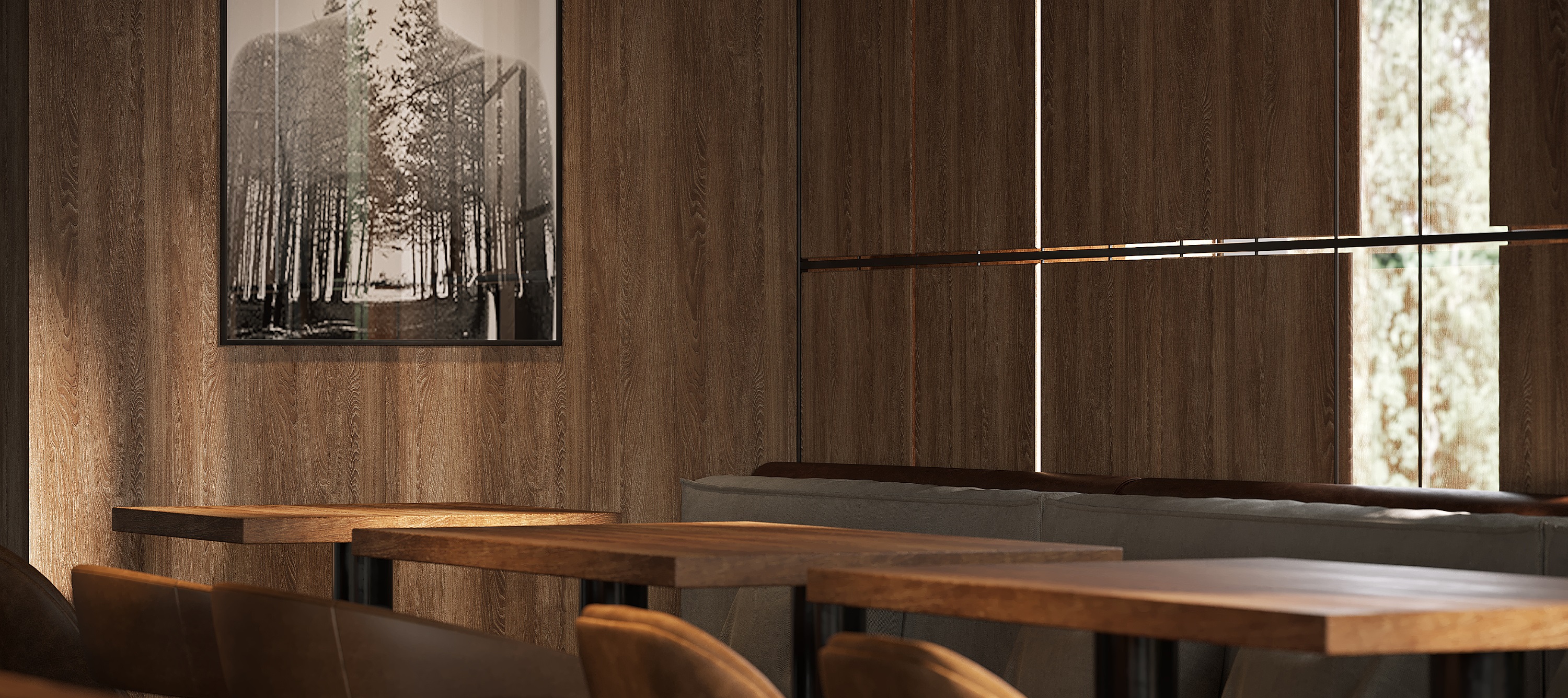 【工业风餐厅】雨季的星空-1