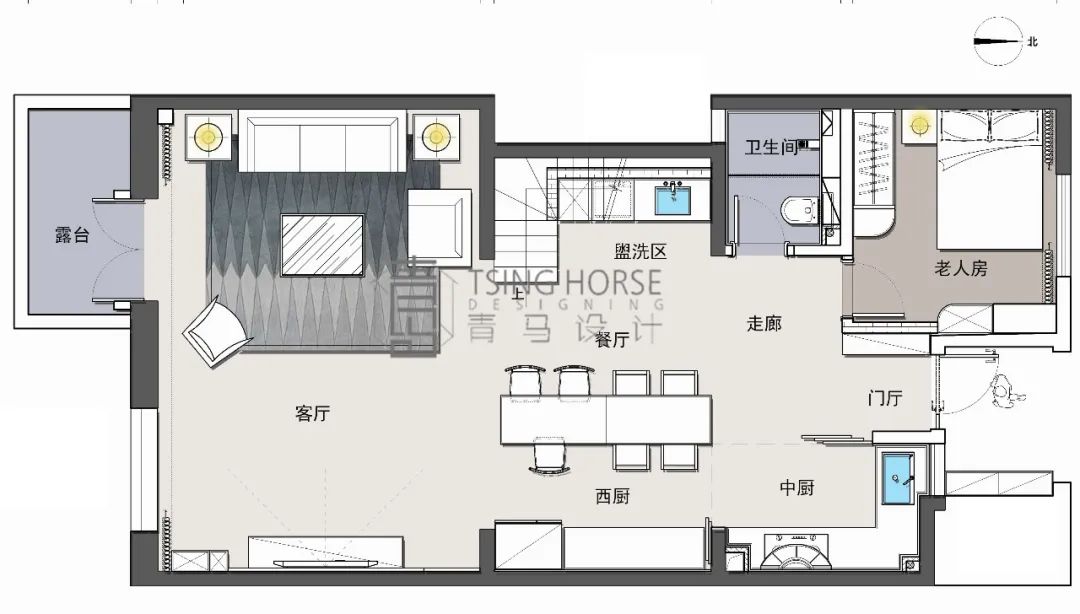 河与墅联排 | 现代风格演绎生活美学-37