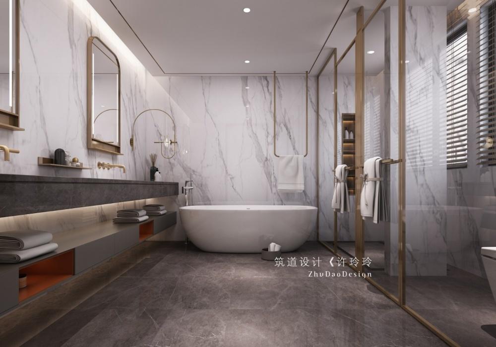 江南水墨轻奢宅，现代设计诠释传统元素-15