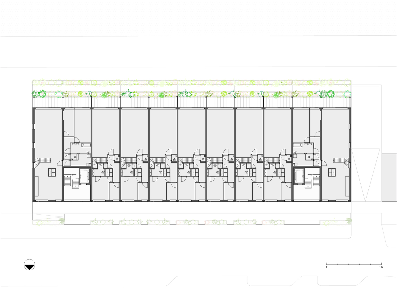 阿姆斯特丹绿色阶梯住宅 | Klencke NL Architects-113