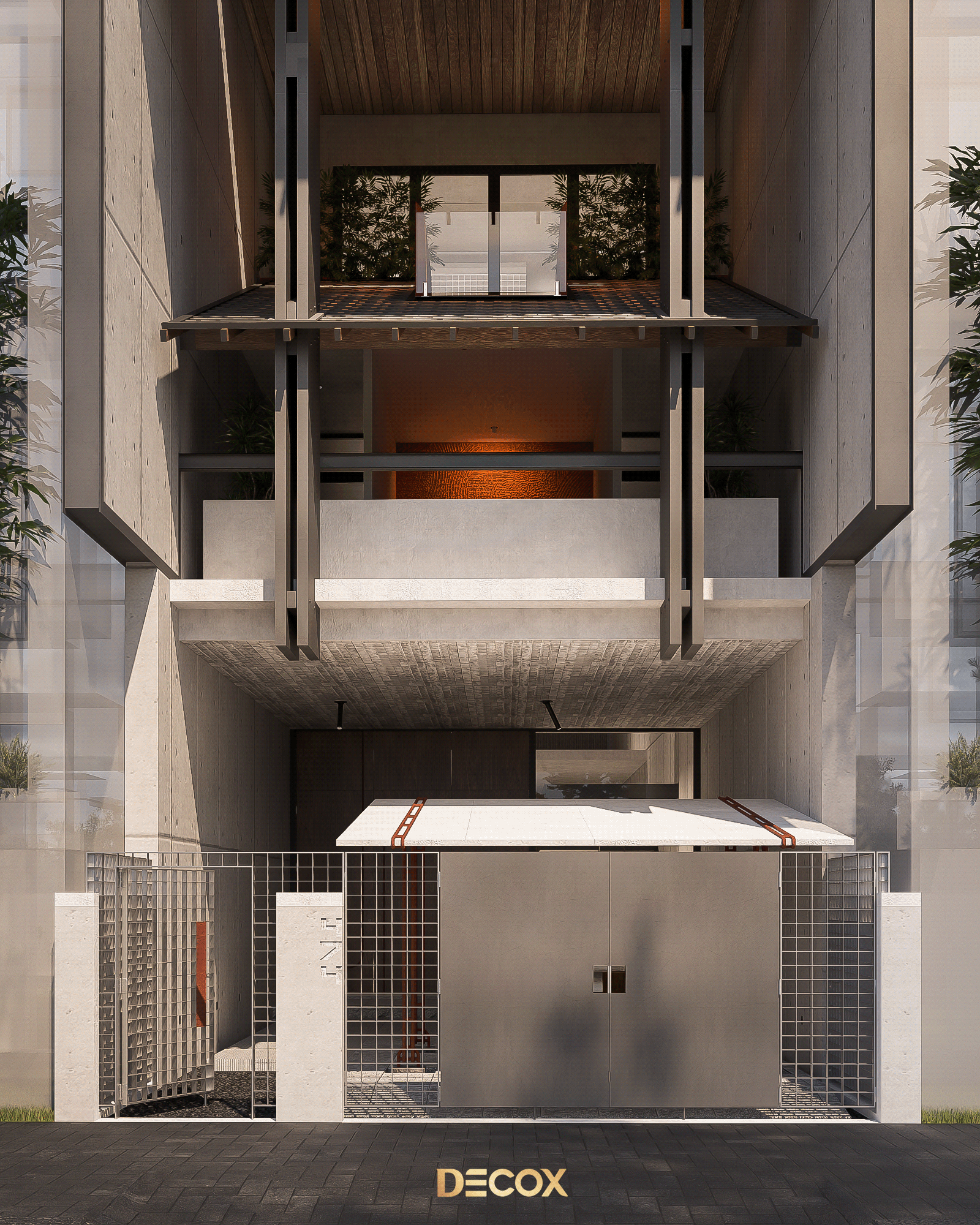 Render Vray+Chaos vantage Villa 12 (at Decox)-6