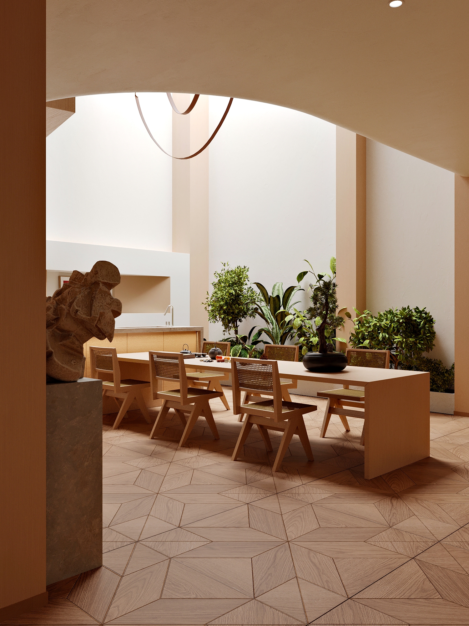 余阳视觉—原木风别墅-3