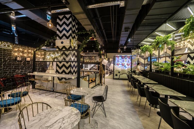 现代简约风 100 平儿童咖啡厅设计-13