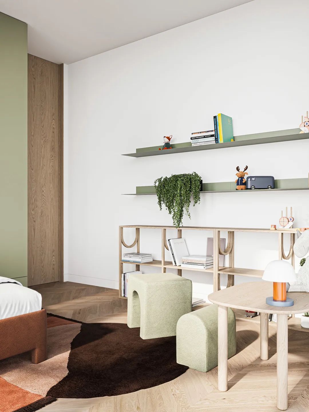 莫斯科 160㎡两套合一的优雅大空间丨俄罗斯莫斯科丨Bureau Slovo-21