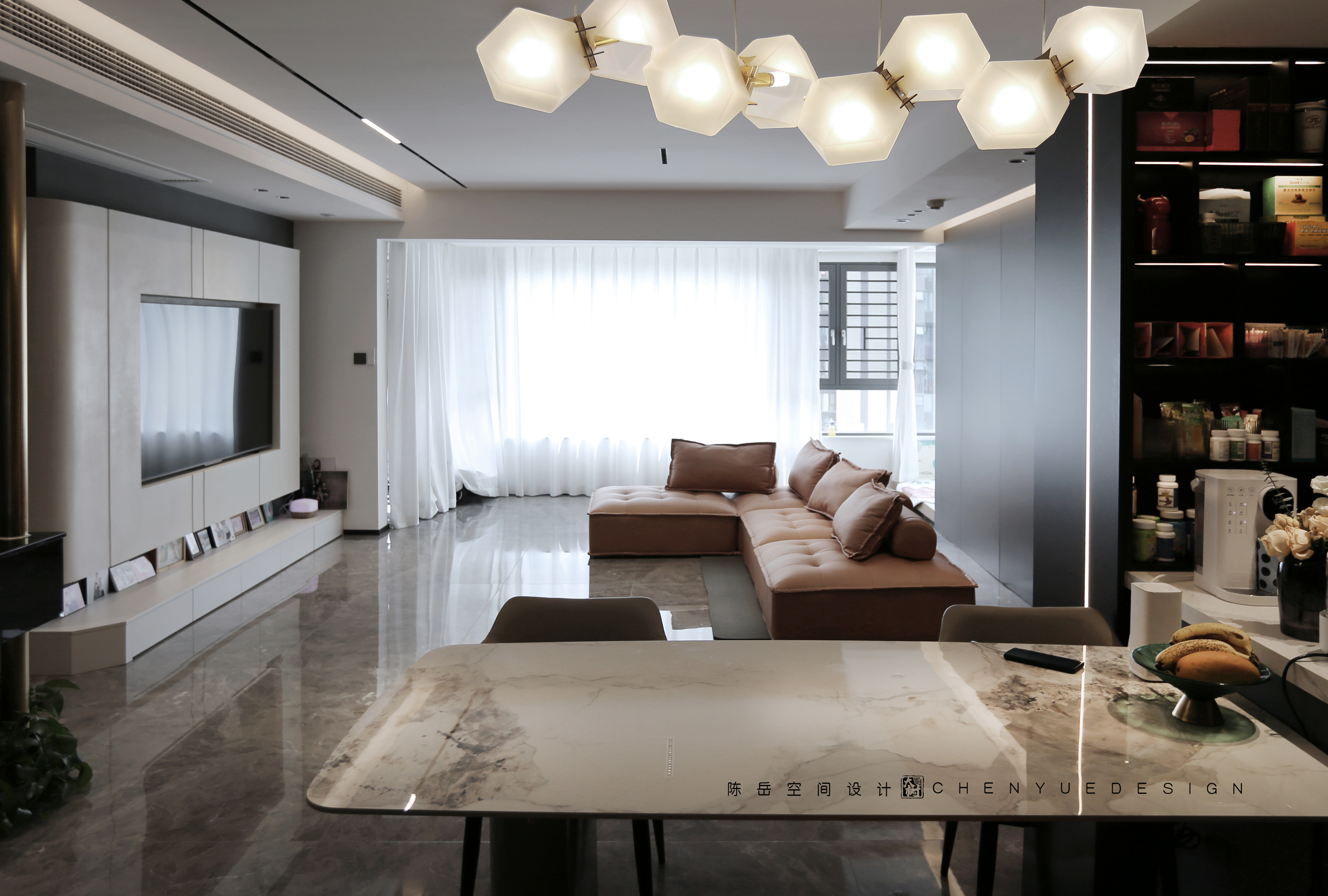 凯德世纪名邸东亭 126㎡设计丨中国成都丨陈岳原创设计-9