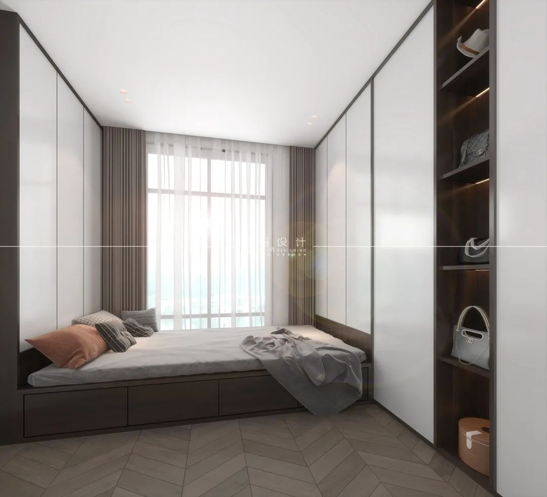 河与墅·王清玉设计·现代简约·200㎡中叠丨青马别墅空间设计-65