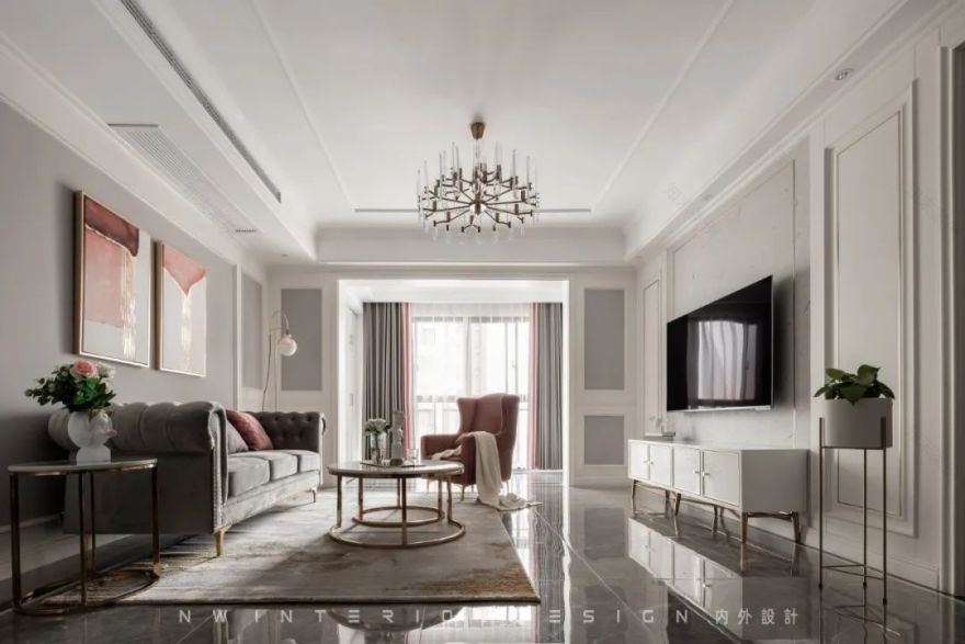 岳阳吉祥嘉年华秦宅 | 刚柔并济的轻奢空间-14