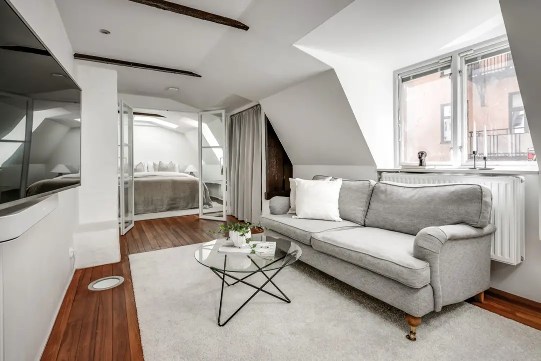 斯德哥尔摩 57m2 时尚小屋 | 古老与现代的完美融合-6