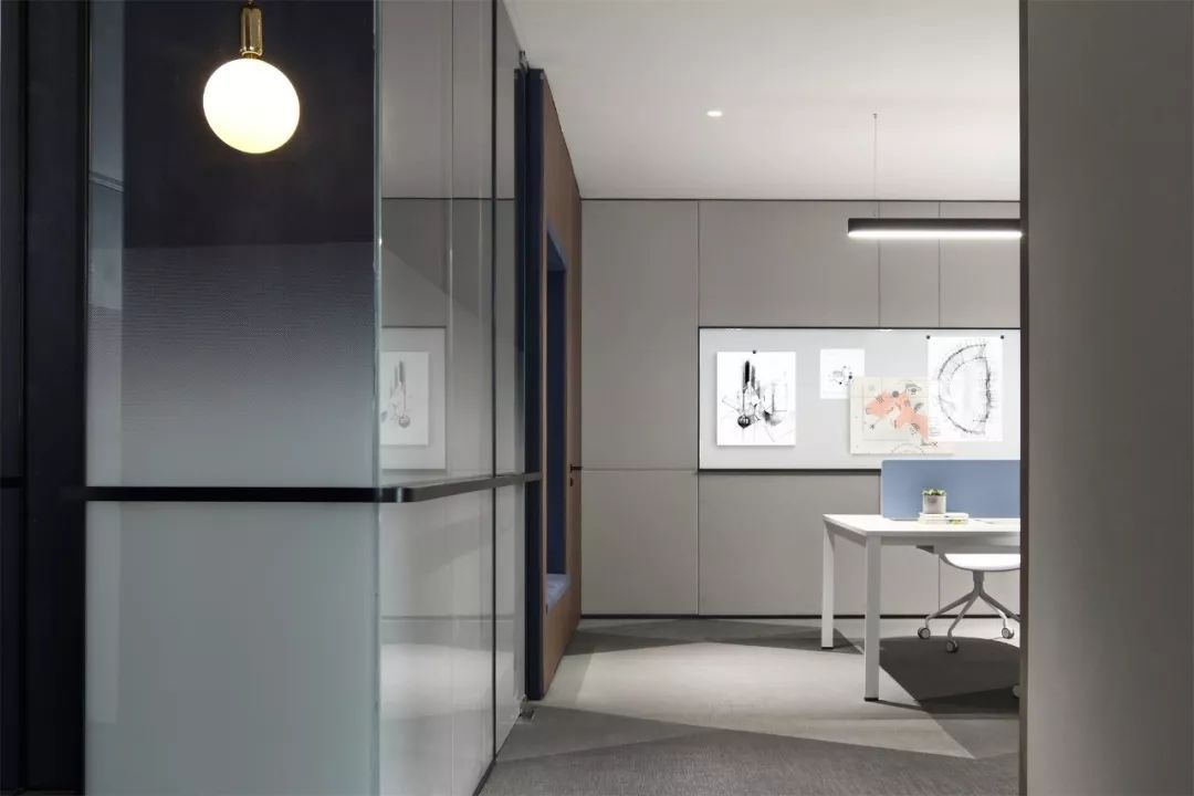 深圳卓越前海壹号办公展示体验中心  于强室内设计-29