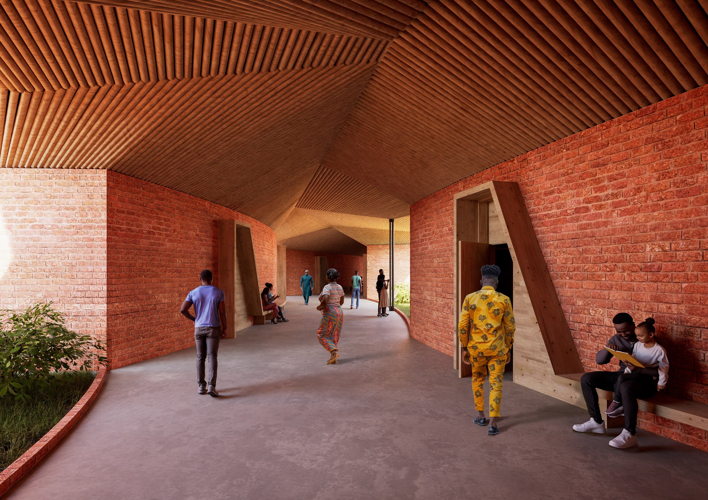 Kéré Architecture unveils design for cultural centre in Togo-11